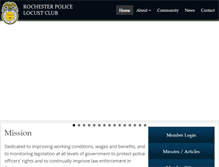 Tablet Screenshot of locustclub.org